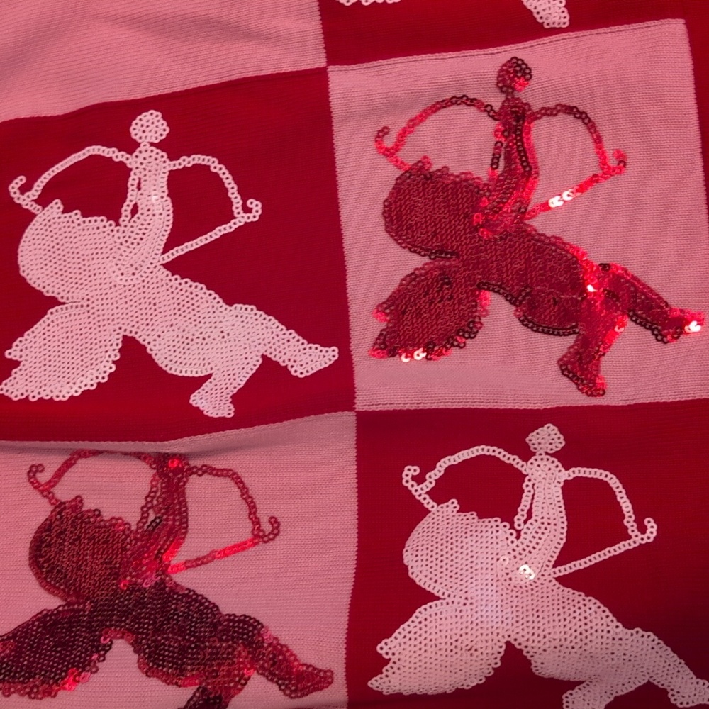 Queen Of Sparkles Cupid Skirt Valentine's Day - Picture 3 of 3